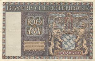 Német Birodalom/Weimari Köztársaság/München 1922.1.1. 100M (2x) T:II-
Germany-Weimar Republic/Münche...