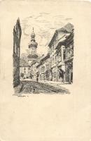 Sopron Kolostor utca s: Autheried Hannibal