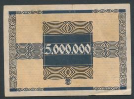 Német Birodalom/Weimari Köztársaság/München-Gladbach 1923.8.25. 5.000.000M T:II-
Germany-Weimar Repu...