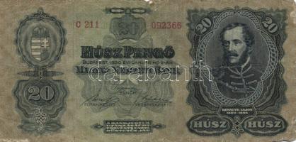 1930-1941. 5P + 10P (2x) + 20P (2xklf) + 50P + 100P (2x) egyik "*" jelzéssel T:III