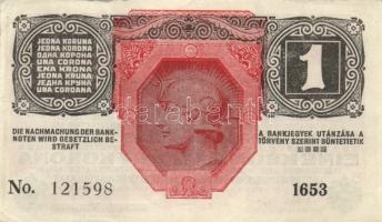 1902-1923. 1K (2xklf) + 2K (2x) + 10K + 100K + 1000K "NYOLC FILLÉR" felülbélyegzéssel + 10...