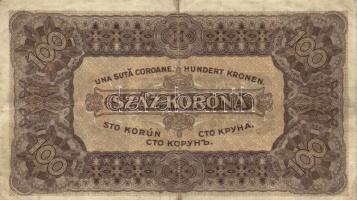 1902-1923. 1K (2xklf) + 2K (2x) + 10K + 100K + 1000K "NYOLC FILLÉR" felülbélyegzéssel + 10...