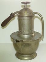cca 1930 Nagyméretű régi elektromos kávéfőző (kábel nélkül) / Vintage electric coffee maker 30cm, d: 18cm
