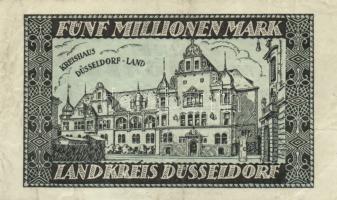 Német Birodalom/Weimari Köztársaság/Düsseldorf-Phoenix/Düsseldorf 1923.8.1. 500.000M + 1923.8.29. 5....