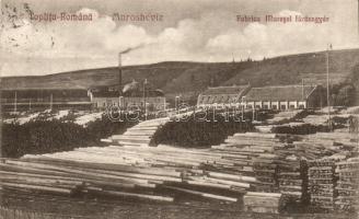 Maroshévíz sawmill