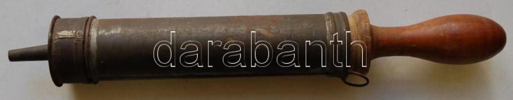 cca 1920 Régi hurkatöltő / Vintage sausage stuffer 34cm