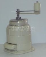 Régi bakelit kávédaráló, törött / Vintage bakelite coffee grinder with fault 19cm, d: 10cm