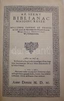 Vizsolyi Biblia I.-II. kötet. Facsimile kiadás. Bp. 1981. Magyar Helikon. Kiadói egészbőr kötésben, ...