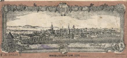 Német Birodalom/Weimari Köztársaság/Waiblingen 1923.10.18. 10.000.000.000M T:III
Germany-Weimar Repu...