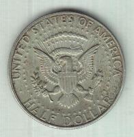 Amerikai Egyesült Államok 1965. 1/2$ Ag Kennedy T:2 USA 1965. 1/2 Dollar Ag Kennedy C:XF
