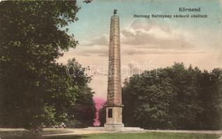 Körmend Batthyány várkerti obeliszk