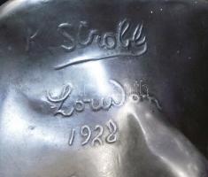 1928 Kisfaludy Stróbl Zsigmond (1884-1975): Lord Rothermere, a magyar irredenta törekvéseket támogat...