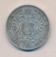 Ausztria 1881. 1Fl Ag T:2-
Austria 1881. 1 Florin Ag C:VF