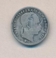 1870GYF 20Kr "Váltó Pénz" Ag T:3-