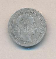 1869KB 10kr Ag "Magyar Királyi Váltó Pénz" T:4