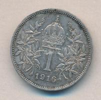 Ausztria 1916. 1K Ag T:2
Austria 1916. 1 Corona Ag C:XF