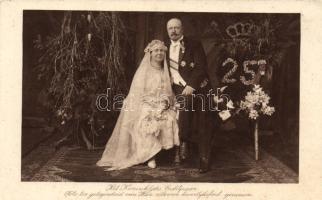 The silver wedding of Wilhelm II and Charlotte