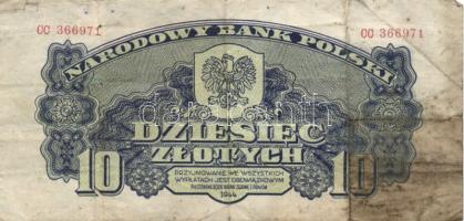 Lengyelország 1930. 5Zl + 1944. 10Zl Vöröshadsereg" T:III
Poland 1930. 5 Zlotych + 1944. 10 Zlo...