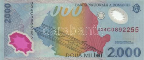Románia 1999. 2000L (2x) "Napfogyatkozás" T:I,II
Romania 1999. 2000 Lei (2x) "Solar e...