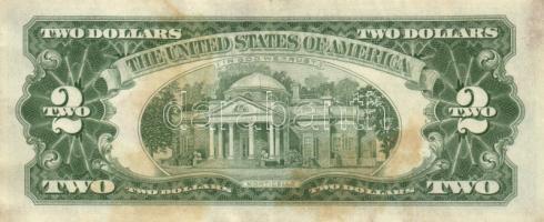 Amerikai Egyesült Államok 1963. 2$ T:II fo.
USA 1963. 2 Dollars C:XF spotted