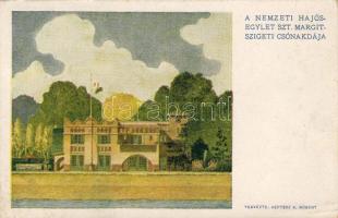 Margareten-Insel, Bootshaus von Schiffverein (EB) C