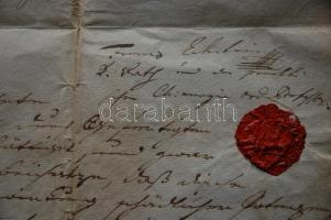 1825 Eckstein Ferenc orvosdoktor, császári és királyi tanácsos, Somogymegye táblabirája álta alíárt ...