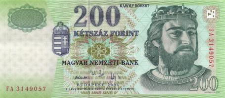 2006-2007. 200Ft (4x) "FA/FC" T:II