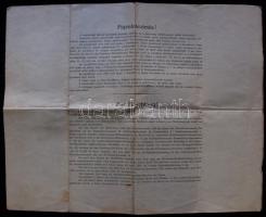 1942 Alföldi Szarvasmarhatenyésztő Egyesületek Szövetsége oklevél  50x40 cm