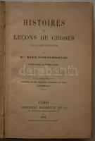1892 2db francia nyelvű könyv: Arthur-Lévy: Napoléon intime, Paris, Nelson, kiadói szecessziós egész...