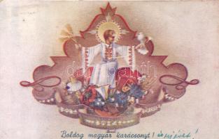 Hungarian Christmas, folklore s: Bozó (fa)