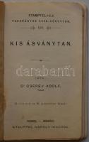 cca 1900 2db érdekes magyar könyvecske: Kis ásványtan, Virágnyelv. Kissé kopott kötéssel, belül ceru...