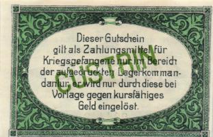 Német Birodalom/Berlin/Hadifogolytábor 1917.10.1. 25Pf T:I-
German Empire/Berlin/War Prison Camp 191...