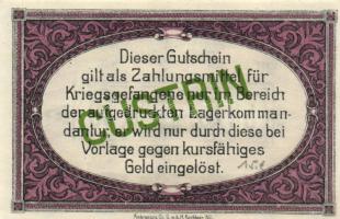 Német Birodalom/Berlin/Hadifogolytábor 1917.10.1. 50Pf T:I-
German Empire/Berlin/War Prison Camp 191...