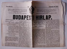 1858 Budapesti Hírlap 32. száma + 1861 Sürgöny, 171. száma + 1867 1848. 5. száma
