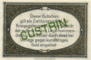 Német Birodalom/Berlin/Hadifogolytábor 1917.10.1. 5M T:I-
German Empire/Berlin/War Prison Camp 1917....