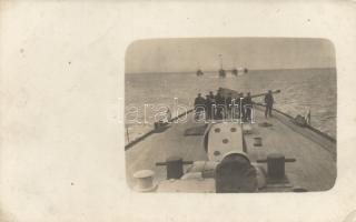 K.u.K. warship board, original photo (EK)