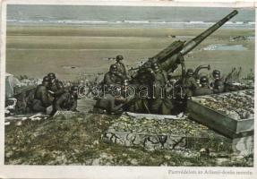 Military WWII, German artillery unit, Atlantic Ocean (b)