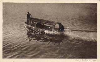 Motorboat on the Danube