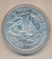 Portugália 1995. 1000Esc Ag "II. János halálának 500. évfordulója" T:BU
Portugal 1995. 100...