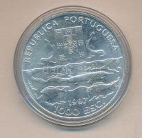 Portugália 1998. 1000Esc Ag "Óceáni expedíció - 100. évforduló" T:BU
Portugal 1998. 1000 E...