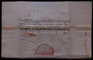 1820 Helytartótanácsi leirat gr. Brunswick József országbíró, Latinovics János és Ragályi Károly alá...