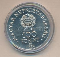 1972. 100Ft Ag "Pest és Buda egyeítése" T:BU