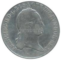 Olasz Államok / Milánó 1795M Tallér Ag "II. Ferenc" (29.23g) T:2-,3 / Italian States / Milan 1795M. Crocione (Kronenthaler) Ag "Franz II" (29.23g) C:VF,F Davenport 1390.