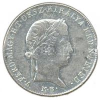 1848KB 10Kr Ag "V. Ferdinánd / Madonna" (3.85g) T:2 lapkavég! R!
Hungary 1848. 10 Kreuzer ...
