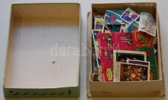 Kis doboznyi Boys Town, karácsonyi és egyéb segélykérő külföldi levélzáró