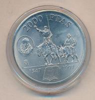 Spanyolország 1997. 2000P Ag "Don Quixote" T:BU
Spain 1997. 2000 Pesetas Ag "Don Quix...