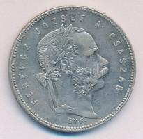 1868GYF 1Ft Ag "Angyalos címer" T:2-,3
Hungary 1868 1 Forint Ag "Coat of arms with An...