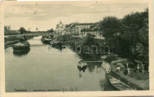 Temesvár bridge, ship