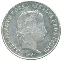 1848KB 20Kr Ag "V. Ferdinánd / Madonna" (6.68g) T:1-
Hungary 1848. 20 Kreuzer Ag "Fer...