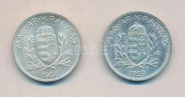 1938. 1P Ag + 1939. 1P Ag T:2